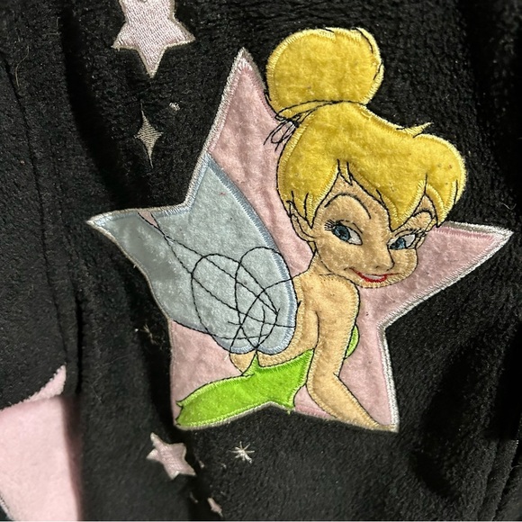 Disney Tinker Bell full zipper girls hoodie/sweatshirt- Small (3/5) - Picture 3 of 5